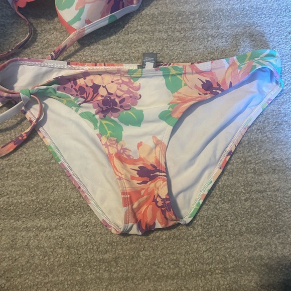 Aerie Multicolor Floral Bikini Bottom - Picture 3 of 5